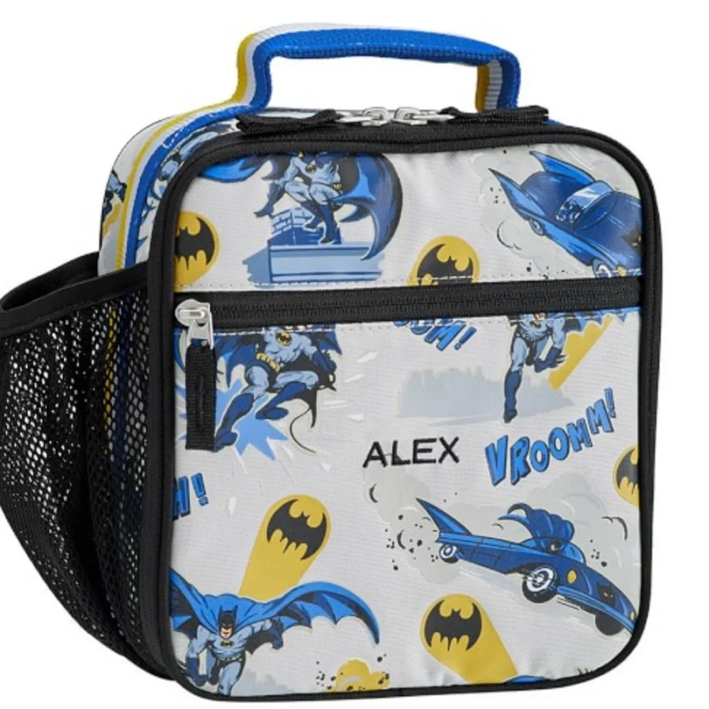 Pottery barn kids Batman glow in dark insulated lunch box - Picture 1 of 9